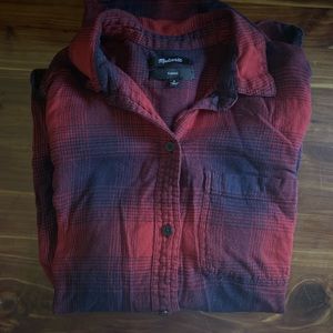 Madewell flannel shirt